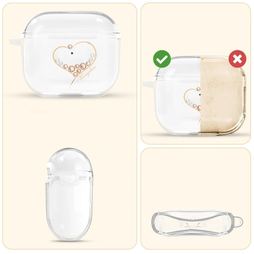 Kup Etui Kingxbar Wish Pods Swarovski Apple AirPods 3 arany - KGX450 - {ean13} - Sklep Home Screen
