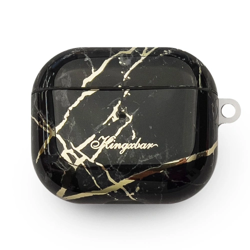 Buy Kingxbar Marble Pods Apple AirPods 3 black - KGX453 - {ean13} - Home Screen Store Europe