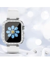 Kup Kingxbar Hvězdný Apple Watch 4/5/6/7/8/SE 40/41mm bílý průhledný - KGX456 - {ean13} - Sklep Home Screen