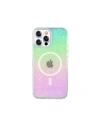 Case Kingxbar PQY Elegant MagSafe Apple iPhone 13 Pro Max regenbogenfarben