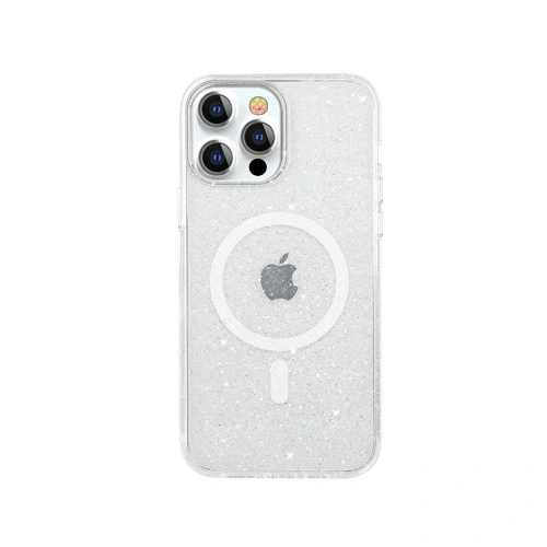 Kup Etui Kingxbar PQY Elegant MagSafe Apple iPhone 13 Pro Max argintiu - KGX470 - {ean13} - Sklep Home Screen