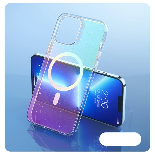 Kup Case Kingxbar PQY Elegant MagSafe Apple iPhone 13 Pro Max weiß - KGX473 - {ean13} - Sklep Home Screen