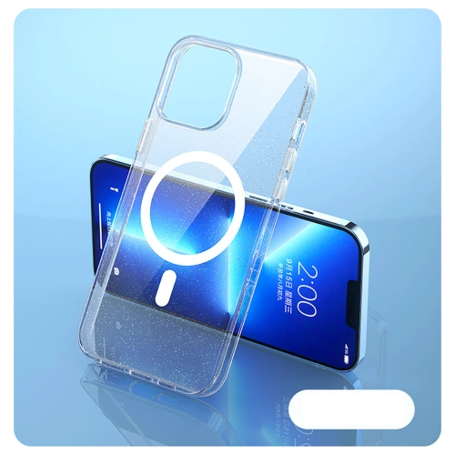 Kup Case Kingxbar PQY Elegant MagSafe Apple iPhone 13 Pro Max weiß - KGX473 - {ean13} - Sklep Home Screen