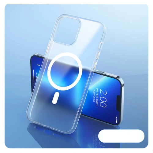Kup Case Kingxbar PQY Elegant MagSafe Apple iPhone 13 Pro Max weiß - KGX473 - {ean13} - Sklep Home Screen