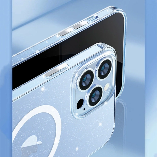 Kup Etui Kingxbar PQY Elegant MagSafe Apple iPhone 13 Pro Max bílý - KGX473 - {ean13} - Sklep Home Screen