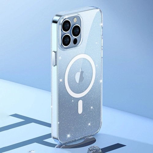 Kup Case Kingxbar PQY Elegant MagSafe Apple iPhone 13 Pro Max weiß - KGX473 - {ean13} - Sklep Home Screen