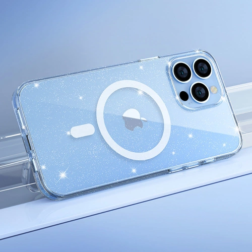 Kup Case Kingxbar PQY Elegant MagSafe Apple iPhone 13 Pro Max weiß - KGX473 - {ean13} - Sklep Home Screen