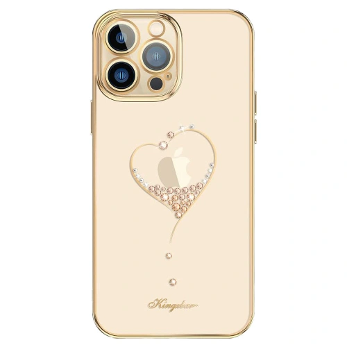 Kup Etui Kingxbar Wish Swarovski Apple iPhone 13 Pro arany - KGX477 - {ean13} - Sklep Home Screen