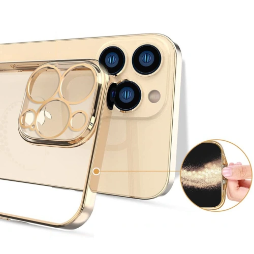 Kup Etui Kingxbar Wish Swarovski Apple iPhone 13 Pro arany - KGX477 - {ean13} - Sklep Home Screen
