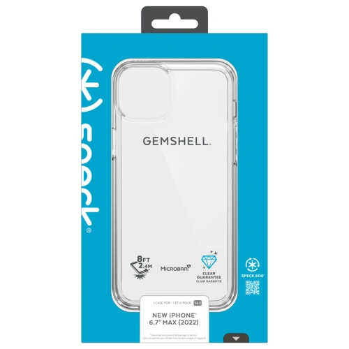 Buy Speck Gemshell MICROBAN Apple iPhone 14 Plus / 15 Plus (Clear) - SPK426 - {ean13} - Home Screen Store Europe