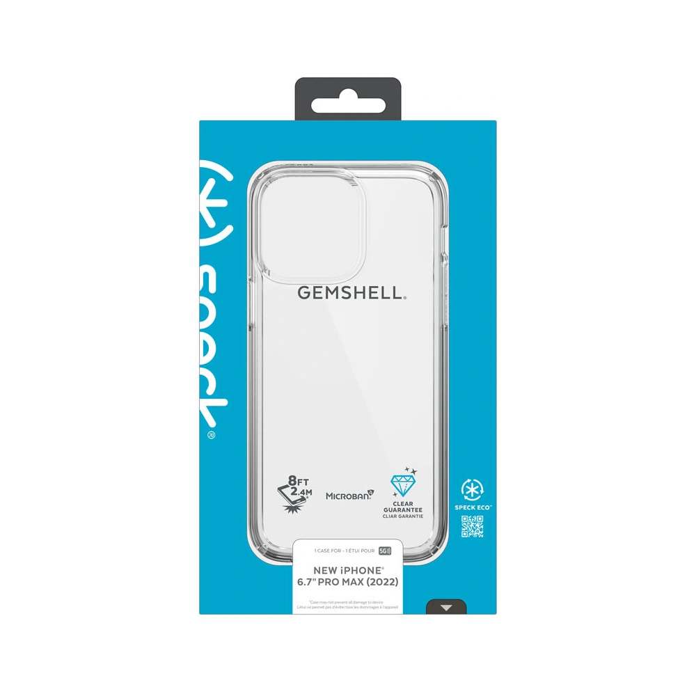 Etui Speck Gemshell MICROBAN Apple iPhone 14 Pro Max (Clear)