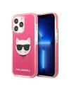 Etui Karl Lagerfeld KLHCP13LTPECPI Apple iPhone 13 Pro hardcase fucsia/fuchsia Choupette Head