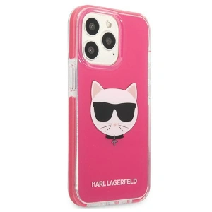 Etui Karl Lagerfeld KLHCP13LTPECPI Apple iPhone 13 Pro hardcase fuksja/fuschia Choupette Head
