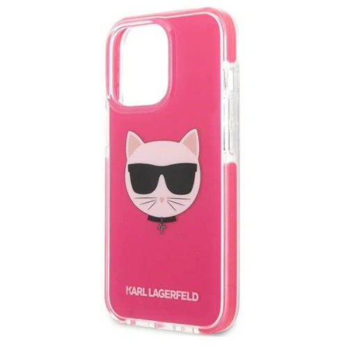 Kup Case Karl Lagerfeld KLHCP13LTPECPI Apple iPhone 13 Pro Hartschale fuchsia/fuschia Choupette Kopf - KLD1195 - {ean13} - Sklep Home Screen
