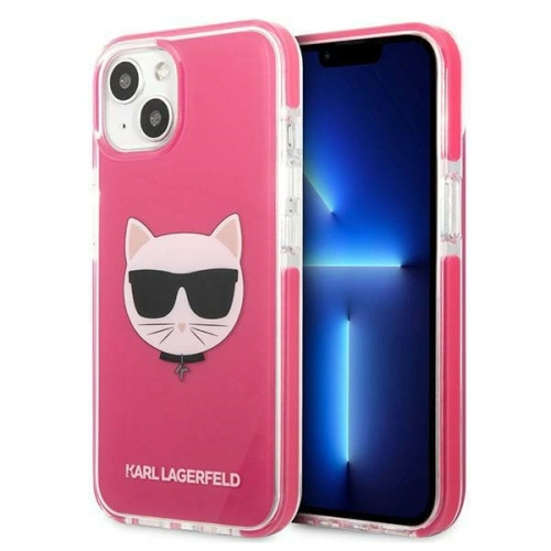 Kup Etui Karl Lagerfeld KLHCP13MTPECPI Apple iPhone 13 hardcase fucsia/fuchsie Choupette Head - KLD1196 - {ean13} - Sklep Home Screen