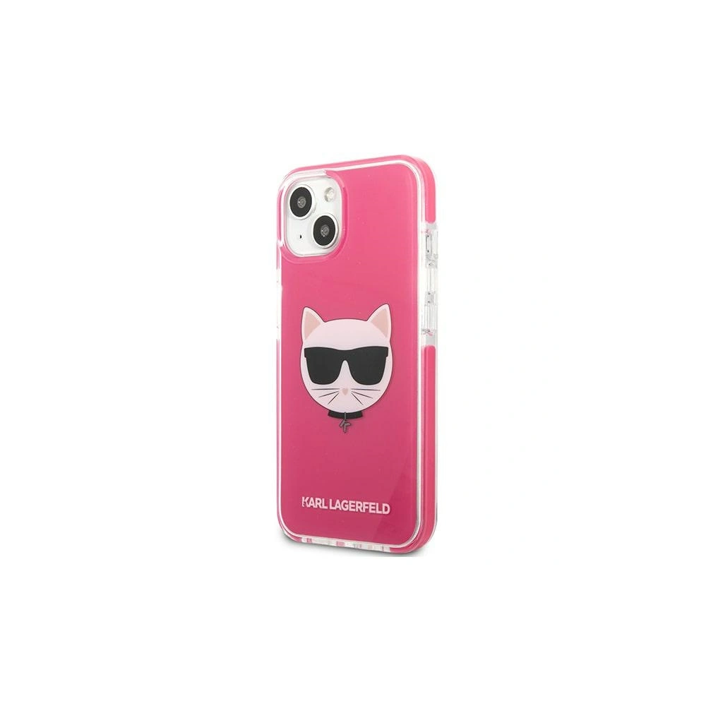 Etui Karl Lagerfeld KLHCP13MTPECPI Apple iPhone 13 hardcase fuksja/fuschia Choupette Head