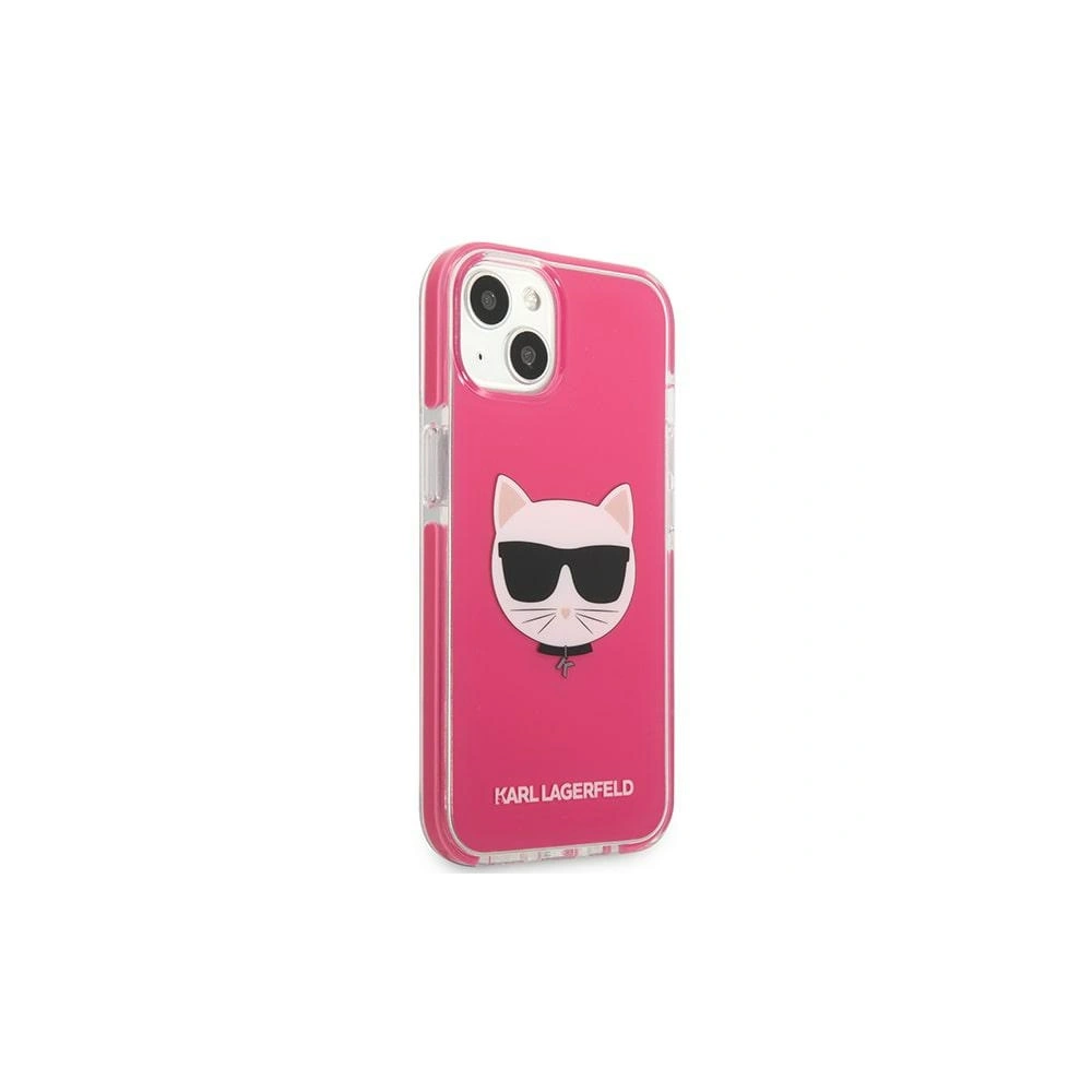Etui Karl Lagerfeld KLHCP13MTPECPI Apple iPhone 13 hardcase fuksja/fuschia Choupette Head