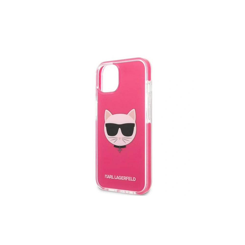 Etui Karl Lagerfeld KLHCP13MTPECPI Apple iPhone 13 hardcase fuksja/fuschia Choupette Head