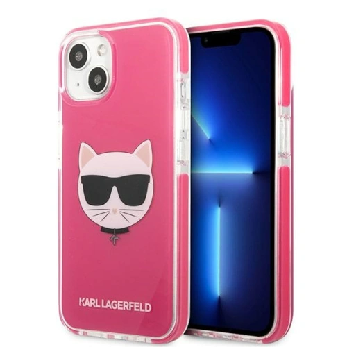 Kup Etui Karl Lagerfeld KLHCP13STPECPI Apple iPhone 13 mini hardcase fuksja/fuchsias Choupette Head - KLD1197 - {ean13} - Sklep Home Screen