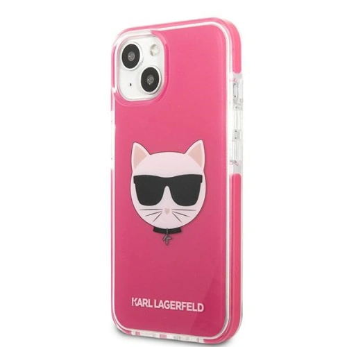 Kup Case Karl Lagerfeld KLHCP13STPECPI Apple iPhone 13 mini Hardcase Fuchsia/Fuchsie Choupette Kopf - KLD1197 - {ean13} - Sklep Home Screen