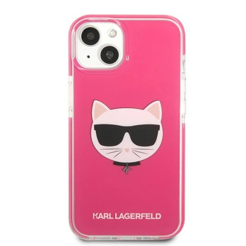 Kup Etui Karl Lagerfeld KLHCP13STPECPI Apple iPhone 13 mini hardcase fuksja/fuchsias Choupette Head - KLD1197 - {ean13} - Sklep Home Screen
