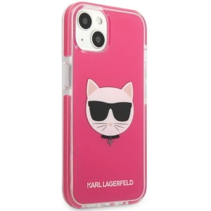 Kup Case Karl Lagerfeld KLHCP13STPECPI Apple iPhone 13 mini Hardcase Fuchsia/Fuchsie Choupette Kopf - KLD1197 - {ean13} - Sklep Home Screen