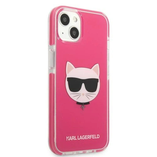 Kup Etui Karl Lagerfeld KLHCP13STPECPI Apple iPhone 13 mini hardcase fuksja/fuchsias Choupette Head - KLD1197 - {ean13} - Sklep Home Screen