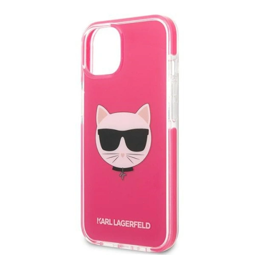 Kup Etui Karl Lagerfeld KLHCP13STPECPI Apple iPhone 13 mini hardcase fuksja/fuchsias Choupette Head - KLD1197 - {ean13} - Sklep Home Screen