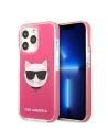 Kup Etui Karl Lagerfeld KLHCP13XTPECPI Apple iPhone 13 Pro Max hardcase fuchsie/fuchsie Choupette Head - KLD1198 - {ean13} - Sklep Home Screen