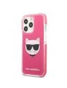Kup Etui Karl Lagerfeld KLHCP13XTPECPI Apple iPhone 13 Pro Max hardcase fuchsie/fuchsie Choupette Head - KLD1198 - {ean13} - Sklep Home Screen