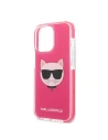 Kup Etui Karl Lagerfeld KLHCP13XTPECPI Apple iPhone 13 Pro Max hardcase fuchsie/fuchsie Choupette Head - KLD1198 - {ean13} - Sklep Home Screen