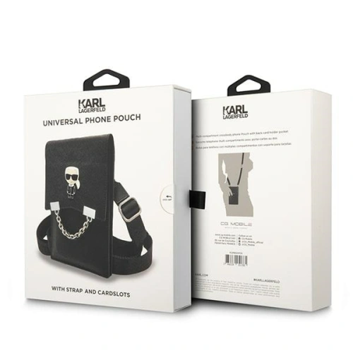 Kup Torebă Karl Lagerfeld KLWBSAIPCK negru/black Ikonik Karl Chain - KLD1199 - {ean13} - Sklep Home Screen