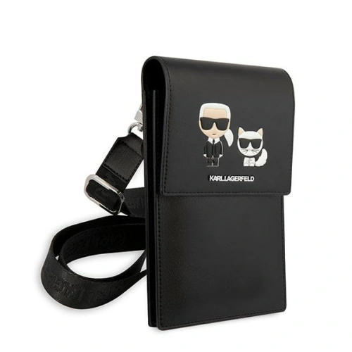 Kup Torebka Karl Lagerfeld KLWBSAKCHSK czarny/black Embossed Ikonik Karl i Choupette - KLD1200 - {ean13} - Sklep Home Screen