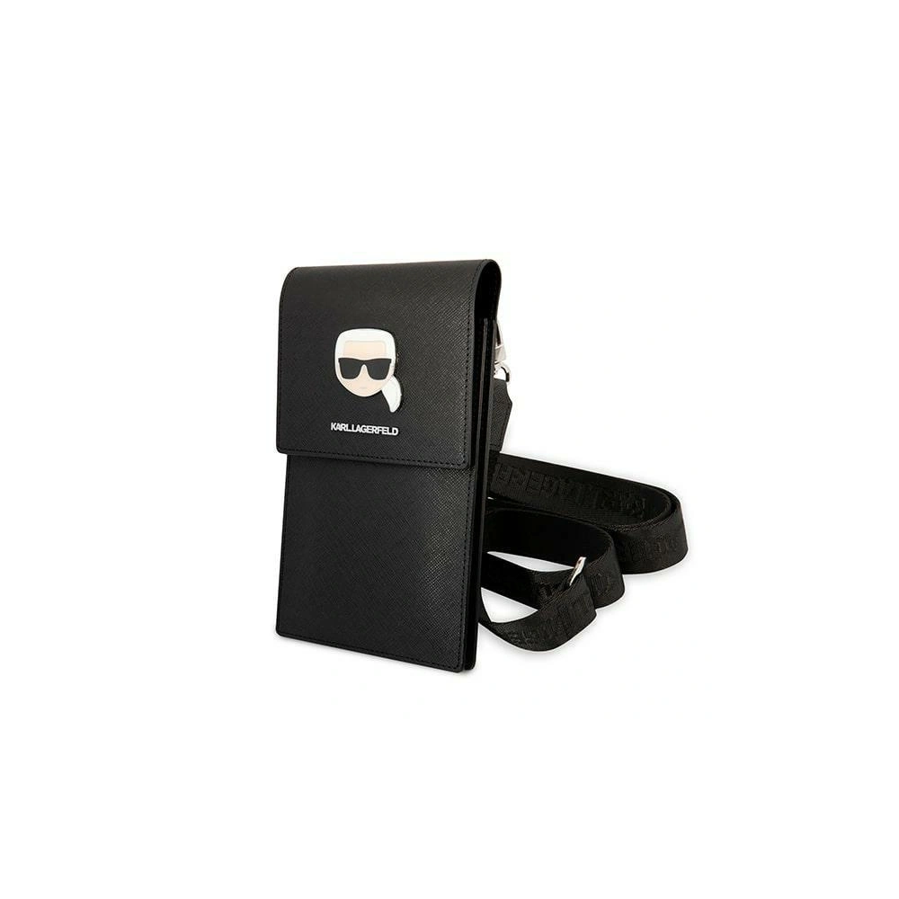 Torebka Karl Lagerfeld KLWBSAKHPK czarny/black Metal Karl Head