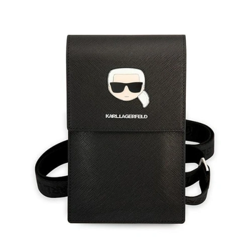 Kup Tasche Karl Lagerfeld KLWBSAKHPK schwarz/black Metall Karl Kopf - KLD1201 - {ean13} - Sklep Home Screen