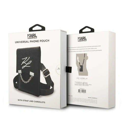 Kup Torebka Karl Lagerfeld KLWBSAKLCK negru/black Autograph Chain - KLD1202 - {ean13} - Sklep Home Screen