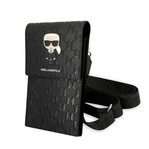 Kup Torebka Karl Lagerfeld KLWBSAMIPK černá/black Ikonik Karl Monogram Patch - KLD1204 - {ean13} - Sklep Home Screen