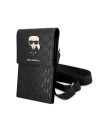 Torebă Karl Lagerfeld KLWBSAMIPK negru/black Ikonik Karl Monogram Patch