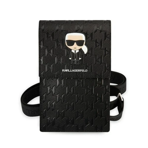 Kup Torebka Karl Lagerfeld KLWBSAMIPK černá/black Ikonik Karl Monogram Patch - KLD1204 - {ean13} - Sklep Home Screen