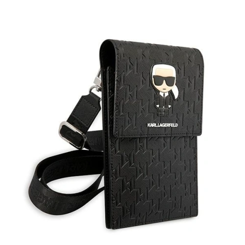Kup Torebka Karl Lagerfeld KLWBSAMIPK černá/black Ikonik Karl Monogram Patch - KLD1204 - {ean13} - Sklep Home Screen
