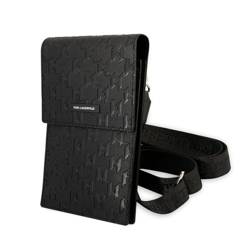 Kup Tasche Karl Lagerfeld KLWBSAMSMK schwarz/black Monogrammplatte - KLD1205 - {ean13} - Sklep Home Screen