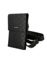 Tasche Karl Lagerfeld KLWBSAMSMK schwarz/black Monogrammplatte