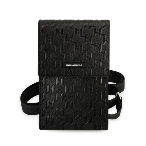 Kup Tasche Karl Lagerfeld KLWBSAMSMK schwarz/black Monogrammplatte - KLD1205 - {ean13} - Sklep Home Screen