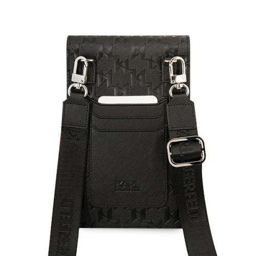 Kup Tasche Karl Lagerfeld KLWBSAMSMK schwarz/black Monogrammplatte - KLD1205 - {ean13} - Sklep Home Screen
