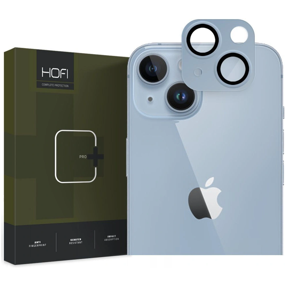 Szkło na obiektyw aparatu Hofi Fullcam Pro+ Apple iPhone 14/14 Plus Blue