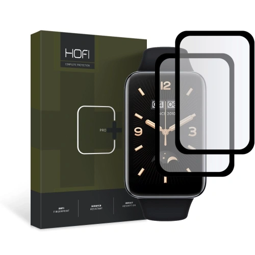 Kup Szkło hybrydowe Hofi Hybrid Pro+ Xiaomi Mi Band 7 Pro Black [2 PACK] - HOFI303 - {ean13} - Sklep Home Screen