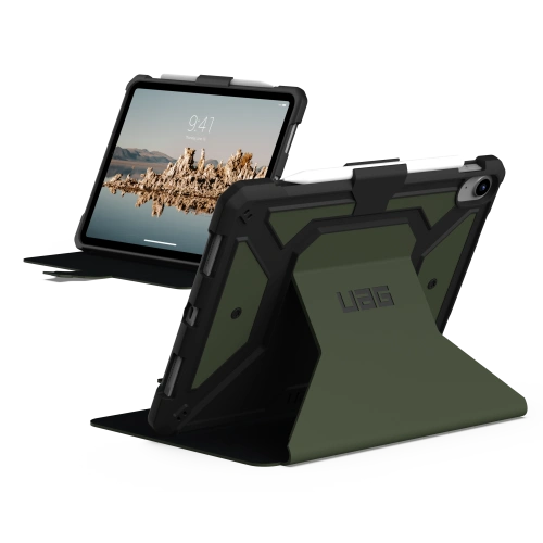 Kup Case UAG Urban Armor Gear Metropolis SE Apple iPad 10.9 2022 (10. Generation) Stifthalter (oliv) - UAG1138 - {ean13} - Sklep Home Screen