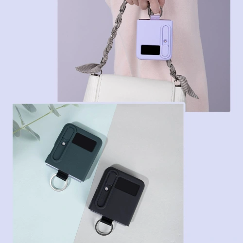 Kup Etui Nillkin Camshield Silky Samsung Galaxy Z Flip 4 negru - NLK717 - {ean13} - Sklep Home Screen
