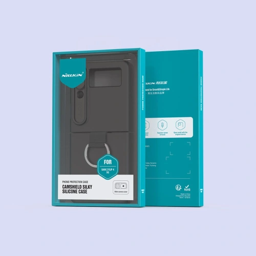 Kup Case Nillkin Camshield Silky Samsung Galaxy Z Flip 4 schwarz - NLK717 - {ean13} - Sklep Home Screen