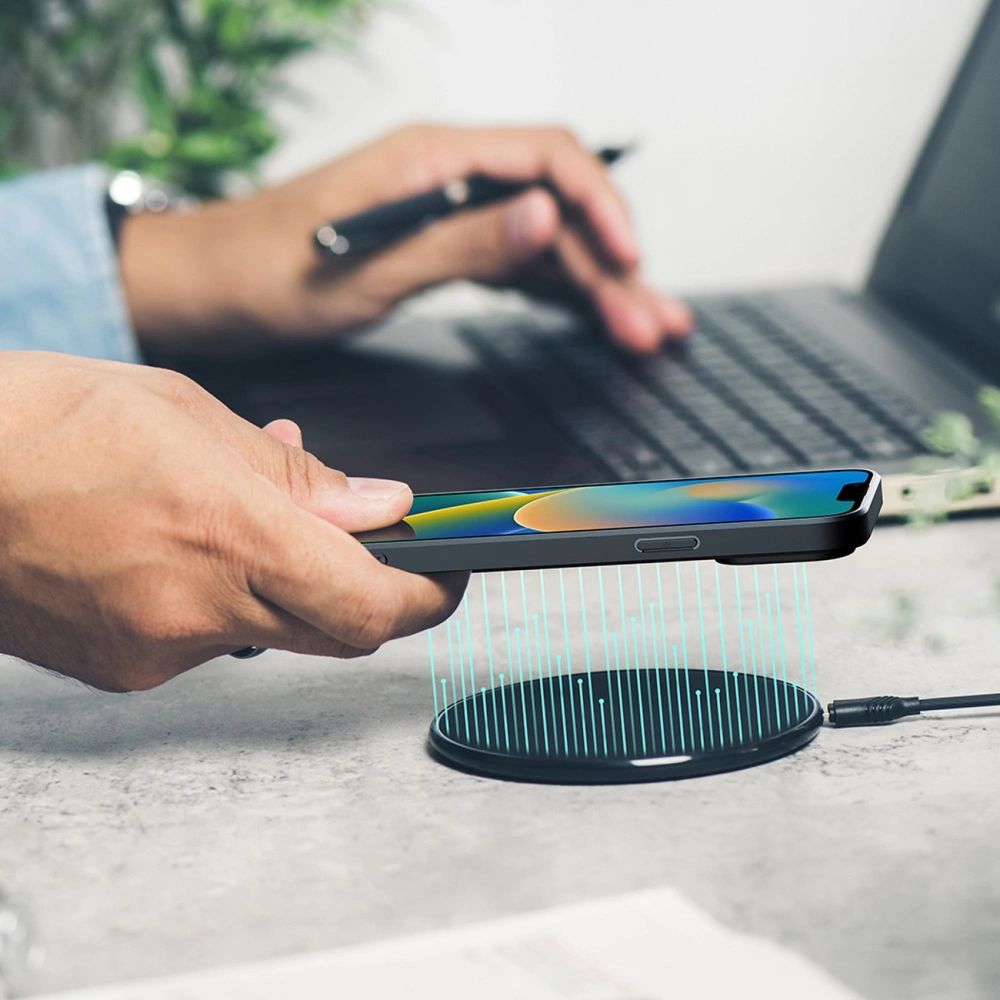 Etui Dux Ducis Fino Apple iPhone 14 Plus / 15 Plus niebieski